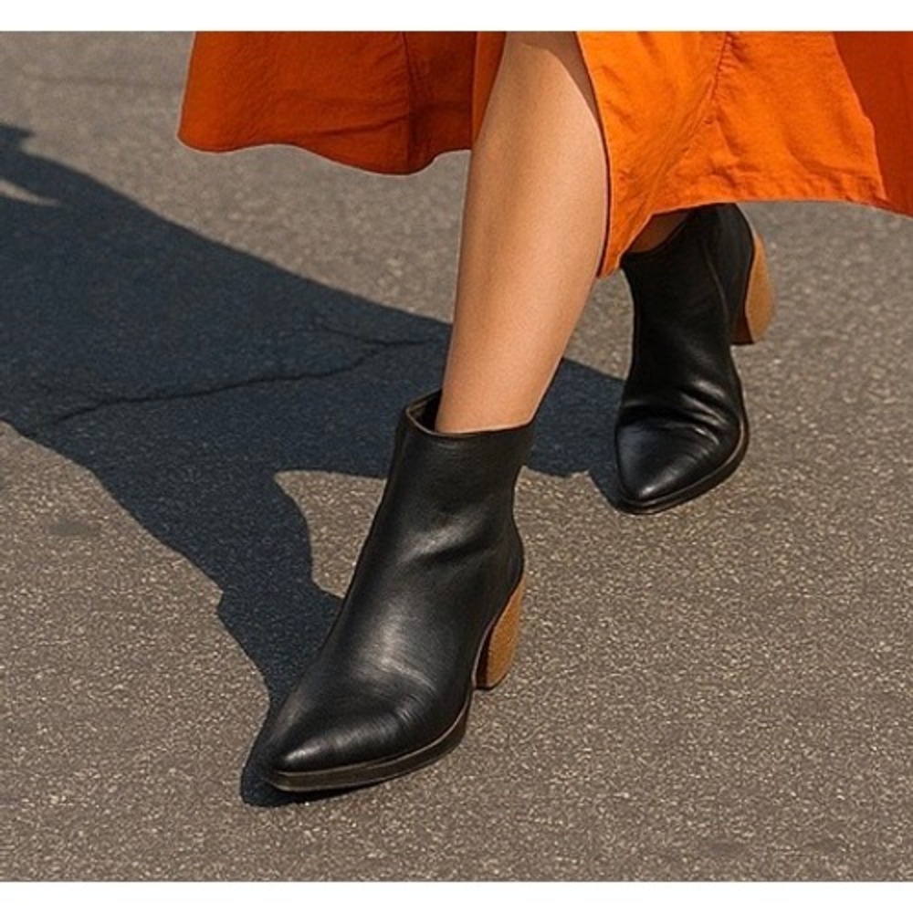 Marsèll Black Italian Leather Ankle Boots | Soft‎ Luxe Artisan Craft, 38.5